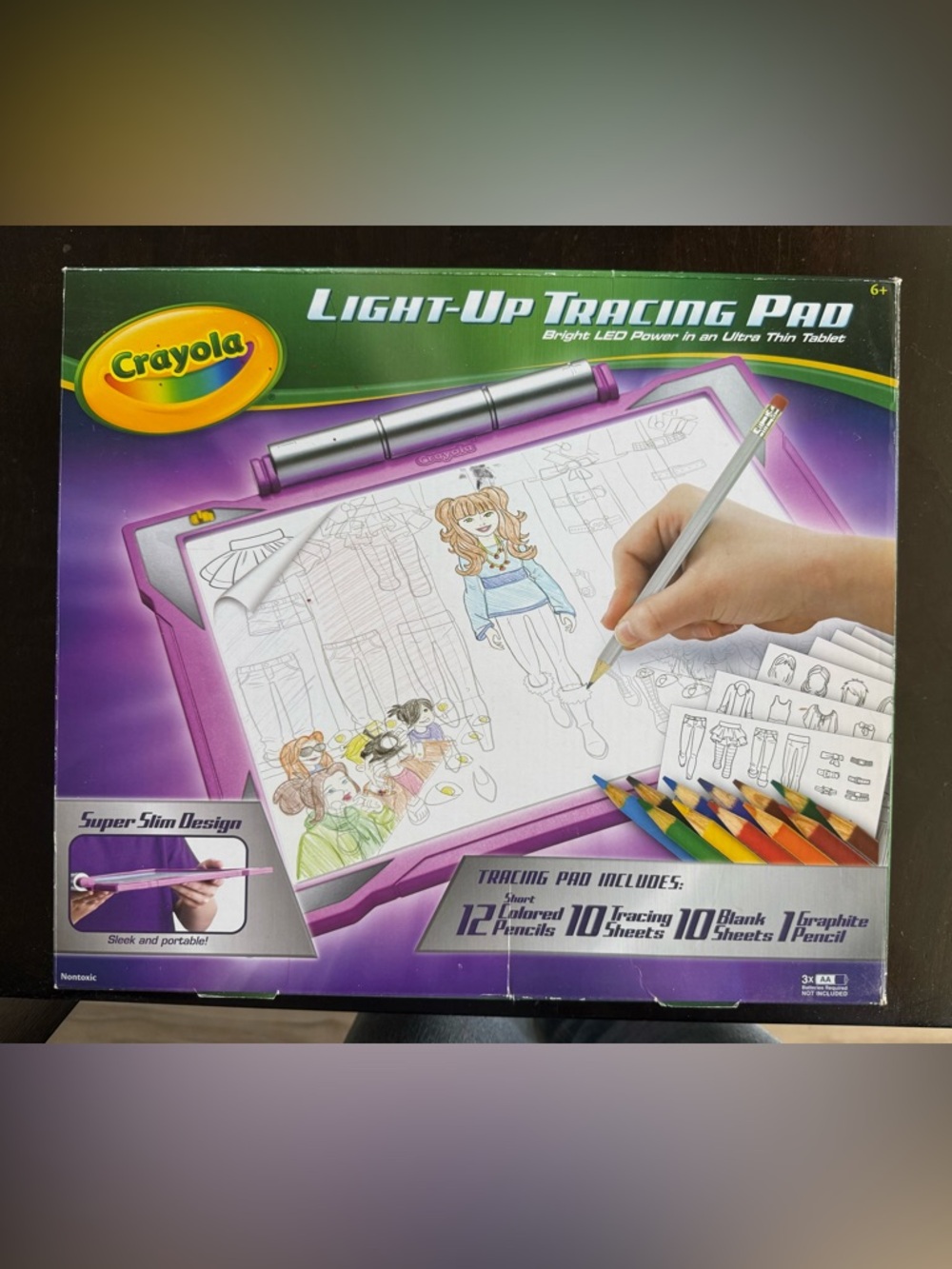 2016 Crayola 04-0908 Light-Up Tracing Pad
